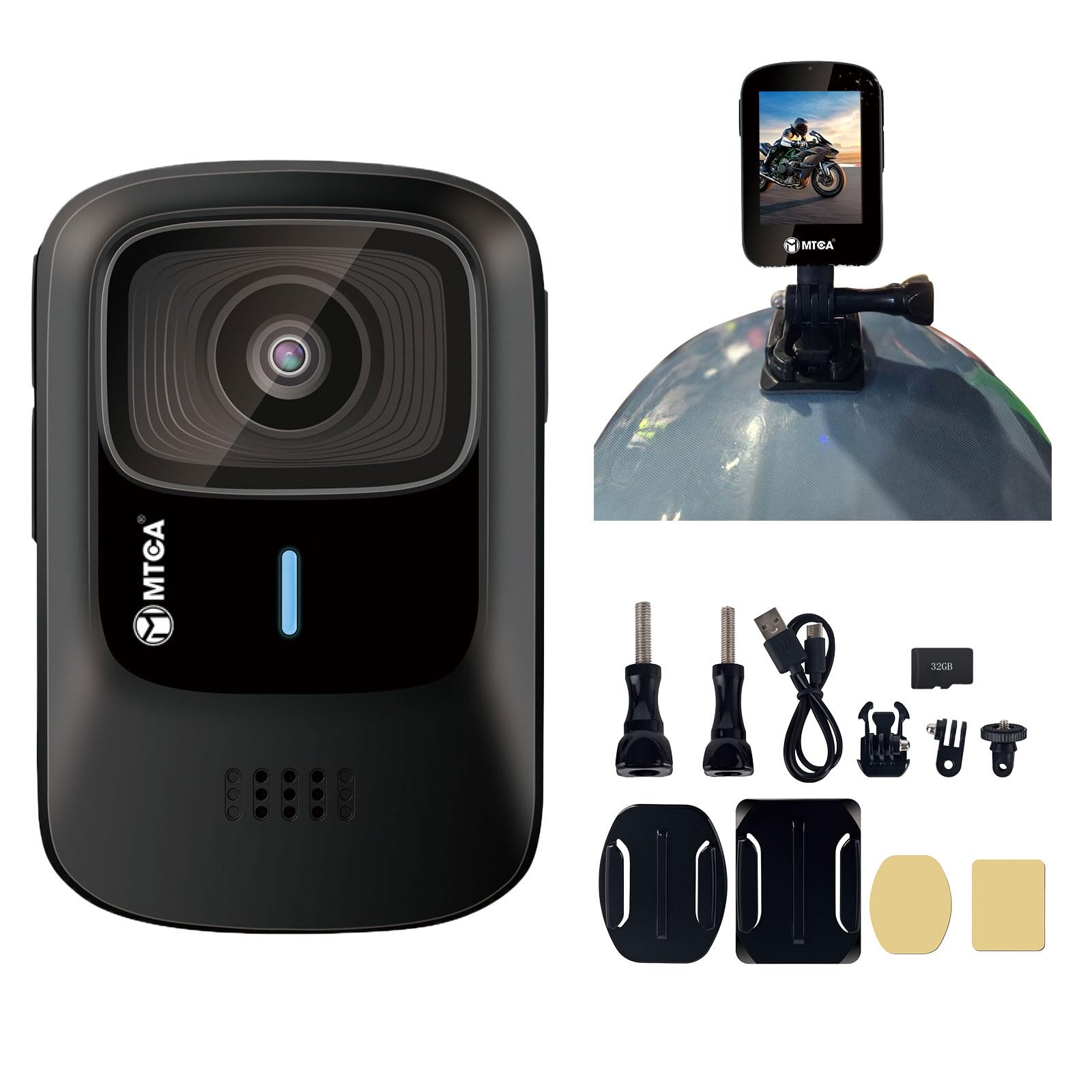 送料込み　アクションカメラ　ウェアラブルカメラ　スポーツカム　付属品フルセット 送料込み アクションカメラ ウェアラブルカメラ スポーツカム